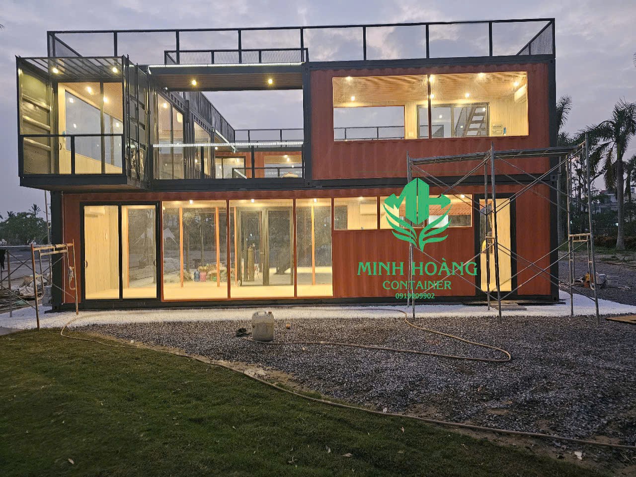 CỤM CONTAINER CAFE  SÔNG GIÁ RESORT HẢI PHÒNG